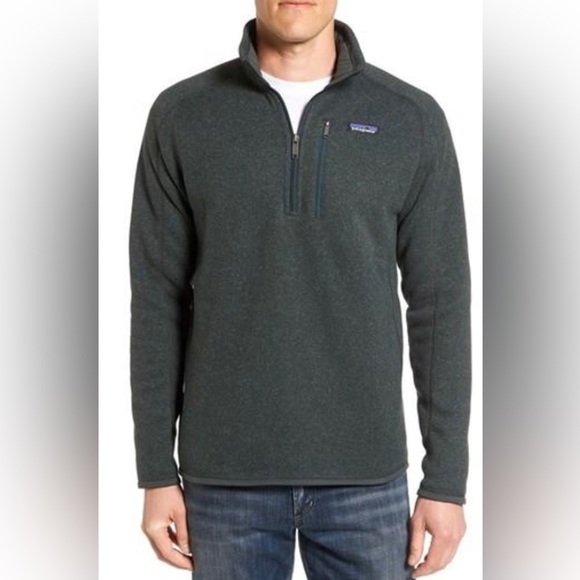 Patagonia Other - Patagonia Mens XL Better Sweater Green Quarter Zip Fleece Jacket